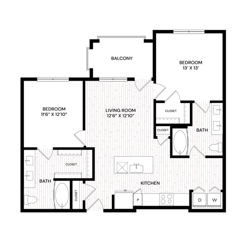 Aura Flagstaff 2D Floor Plan - B2H